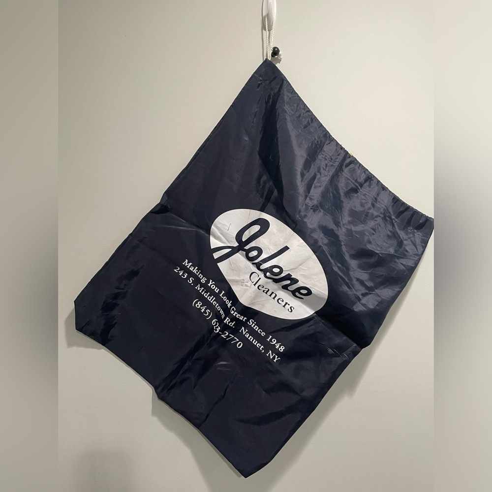 {Jolene} Dry cleaning Bag blue Jolene Cleaners